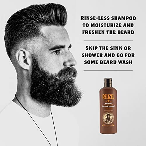 Reuzel No Rinse barbe wash 200 ml 1