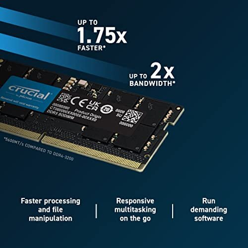 Crucial KRYTISCHE 8GB DDR5-5600 SODIMM 2