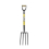 JCB JCB JCBCF01 Professional Solid Forged Contractors Fork - Heavy-Duty 4-Prong Garden & Site Fork 2