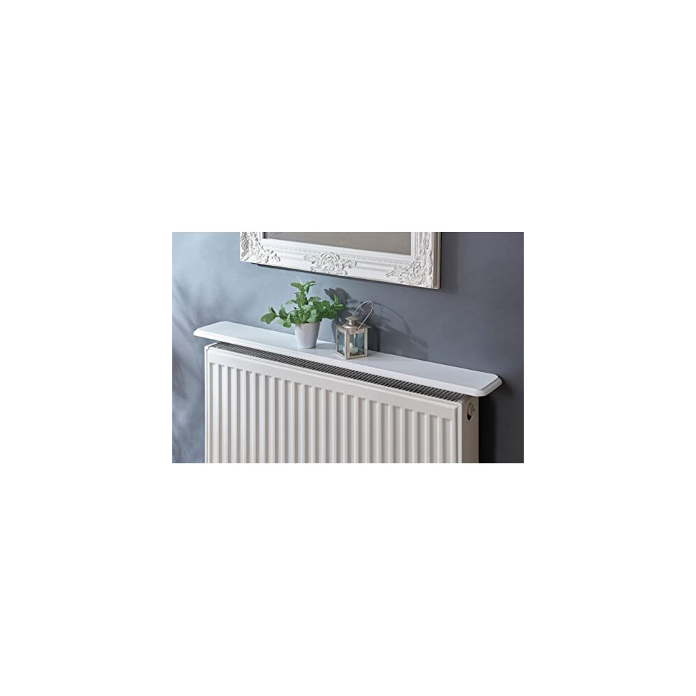 1 shelf Easy Fit Radiator Shelf White 115.5CM, (4607)