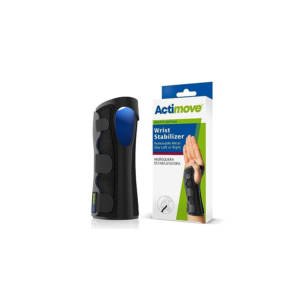 Actimove - Sports Edition - Wrist Stabiliser - For Arthritis Or Wrist Pain - Easy Application, Wear On Left Or Right Wrist, Latex