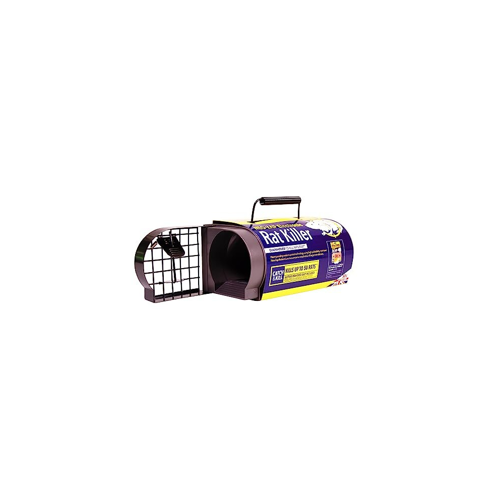 Ultra Power Neo-Zap Electronic  Rat Killer, Quick, Effective, Humane, Safe, Hygienic, Reusable Battery Powered Unit,