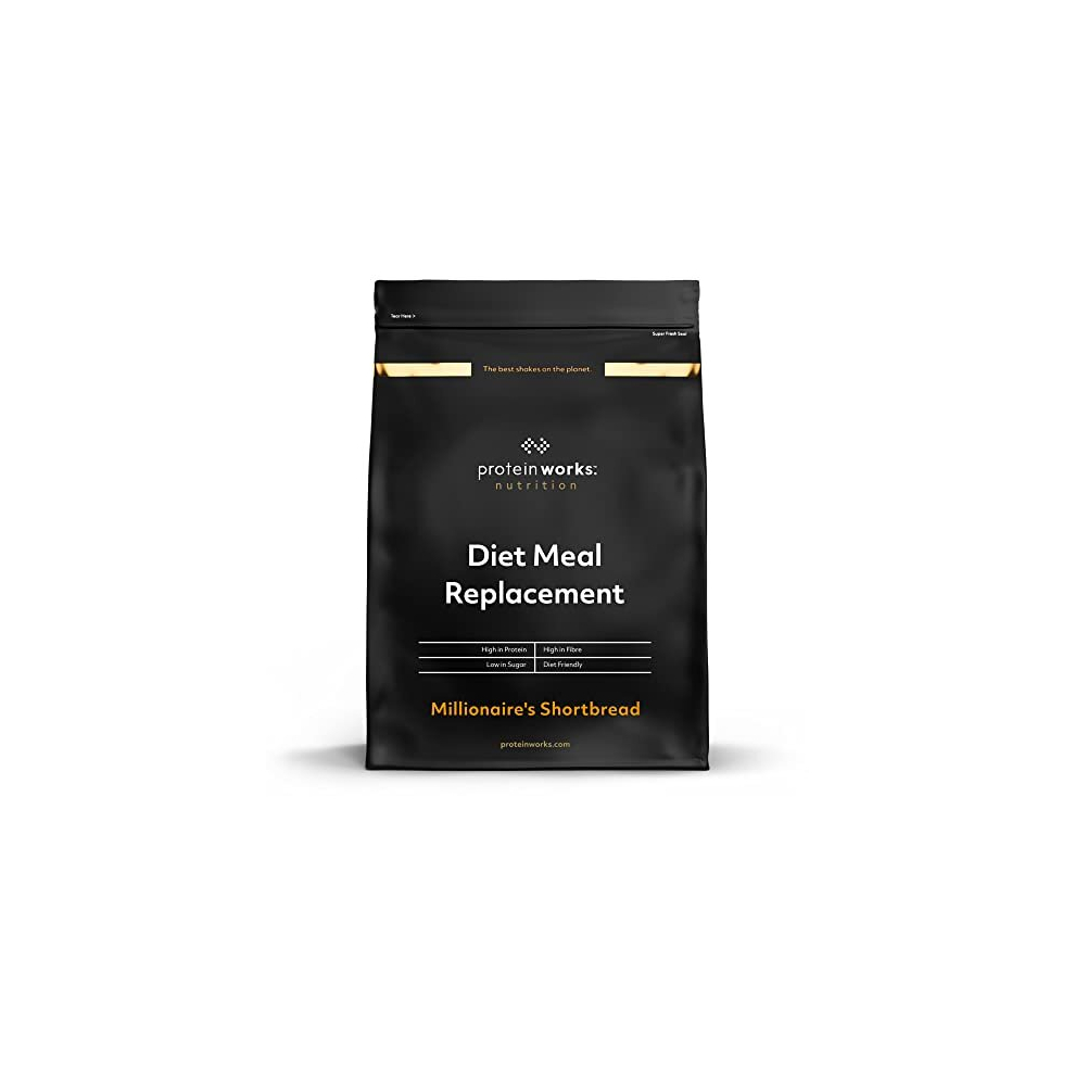 Protein Works - Diet Meal Replacement Shake - Nutrient Dense, High Protein Meal - Supports Weight Loss - Millionaire's Shortbread - 14