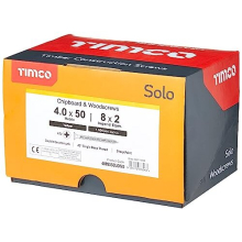 Solo Woodscrews Industry Pack - 4.0 x 50mm - Gold