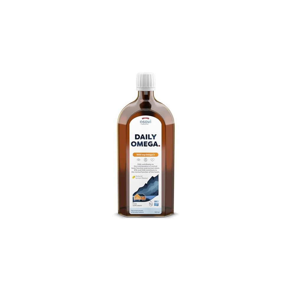 Osavi Daily Omega 1600Mg Omega 3 Natural Lemon 500Ml - Image 5