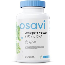 Omega-3 Vegan, 250mg DHA - 120 Vegan softgels