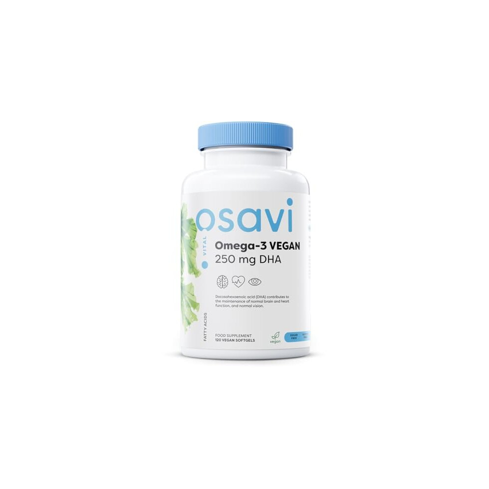 Osavi Omega-3 Vegan, 250Mg Dha - 120 Vegan Softgels