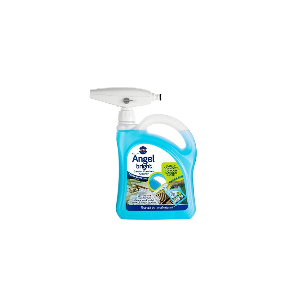 Angel Bright - Garden Furniture Cleaner & Foam Gun, 2L