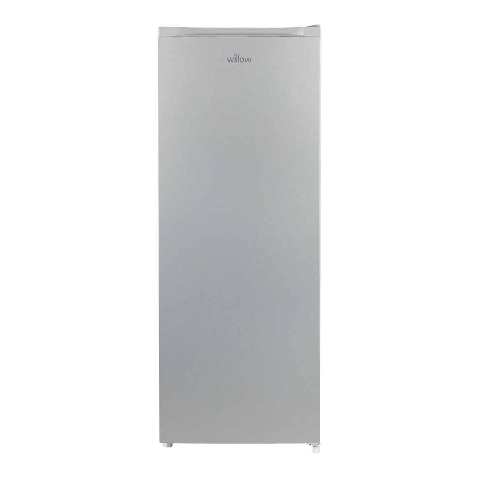Willow 177L Silver Tall Freezer, Reversible Door, Adjustable Thermostat