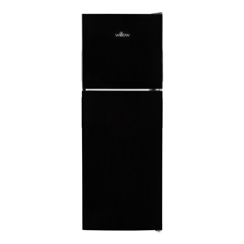 Willow WTM138B Top Mount 138cm Fridge Freezer - Black