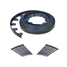 3000-40C-4 No-Dig Landscape Edging Kit, 40 Foot, Black