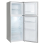 Willow Appliances Willow 138L Silver Top Mount Fridge Freezer with Adjustable Thermostat 5