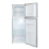 Willow Appliances Willow 138L Silver Top Mount Fridge Freezer with Adjustable Thermostat 3