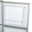 Willow Appliances Willow 138L Silver Top Mount Fridge Freezer with Adjustable Thermostat 7