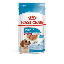 Royal Canin Health Nutrition Medium Puppy Wet Multipack Gravy 40x140g