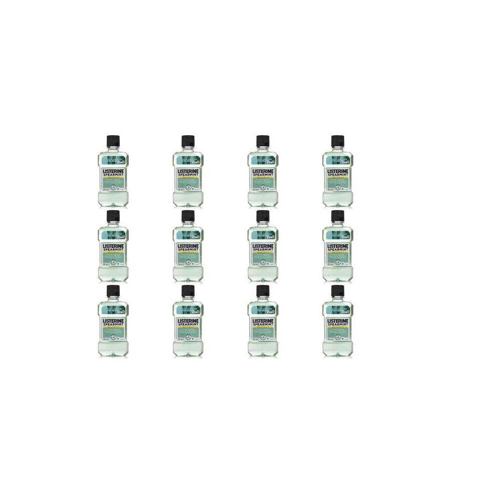 Listerine Spearmint Mouthwash 250ml (Pack of 12)