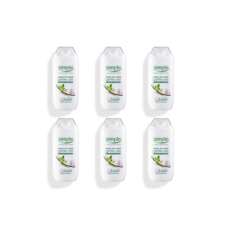 Simple Gentle Care Conditioner - 200ml (Pack of 6)