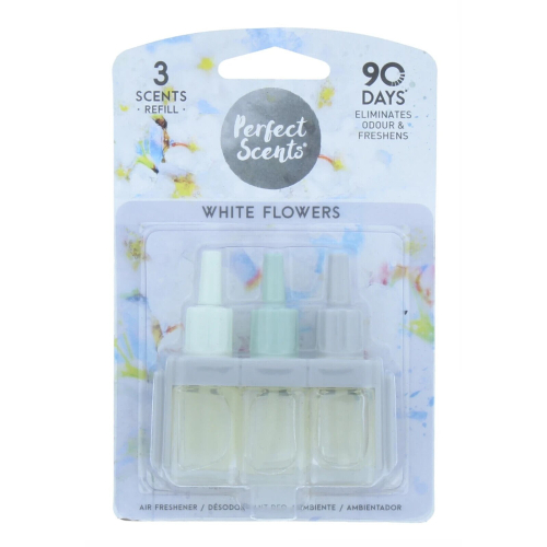Perfect Scents White Flowers Refill, Compatible with 3volution, 20ml (Pack of 6) 2