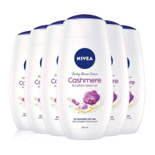 Nivea Shower Cashmere & Cotton 250ml (Pack of 6)