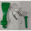 UGOLINI slush machine complete plunger GREEN with pull handle 1