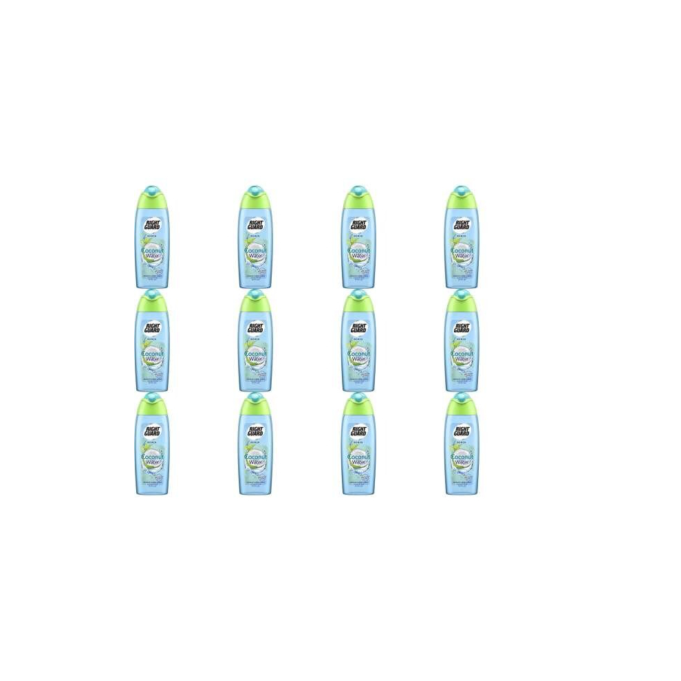 Right Guard Coconut Water Shower Gel Women 250ml (Pack of 12)