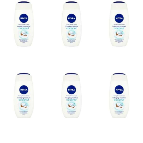 Nivea Shower Coconut Cream, 250ml (Pack of 6) on OnBuy