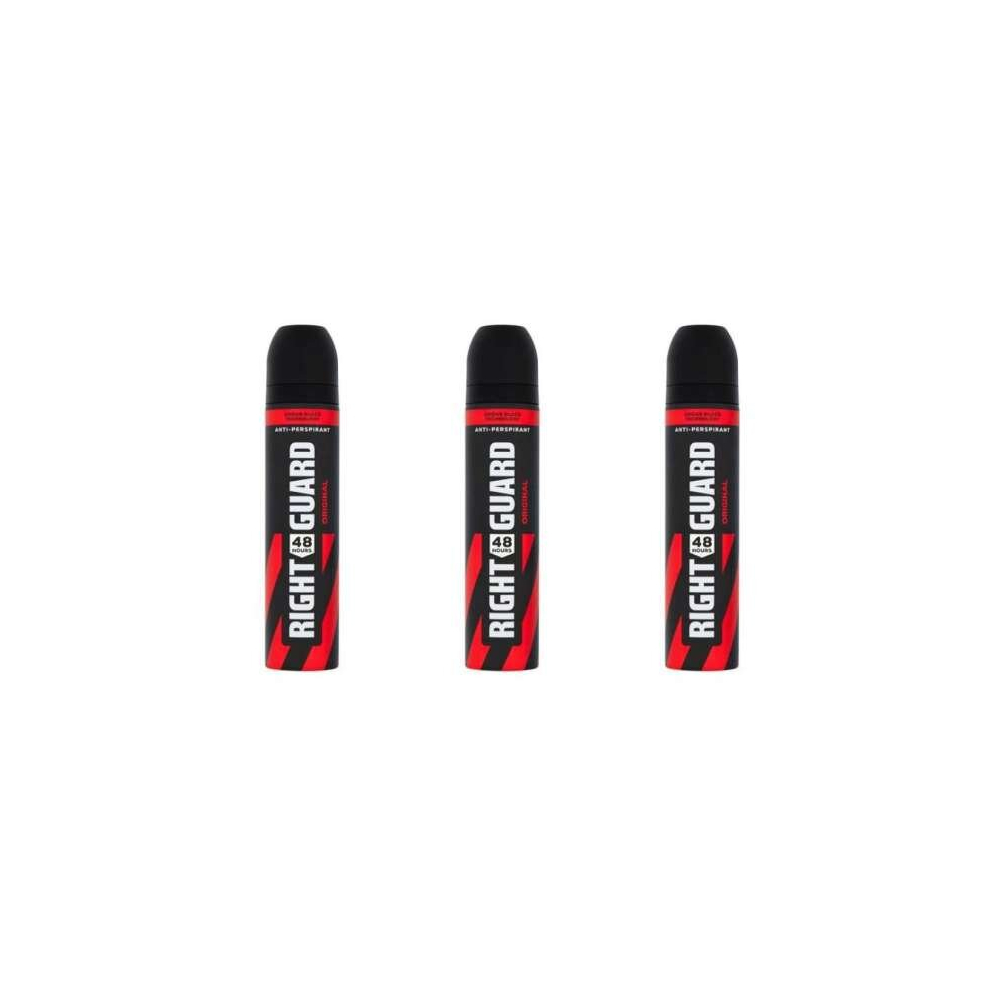 Right Guard Total Defence 5 Original Anti-Perspirant Deodorant, 250ml (Pack of 3)-image-OPC-PDC5CMX-NEW