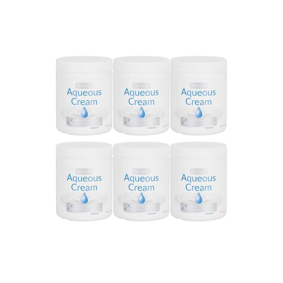 Nuage Aqueous Cream 500ml (Pack of 6)