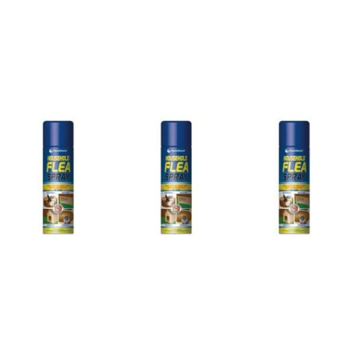 Pestshield Household Flea Spray - 200ml (Pack of 3)