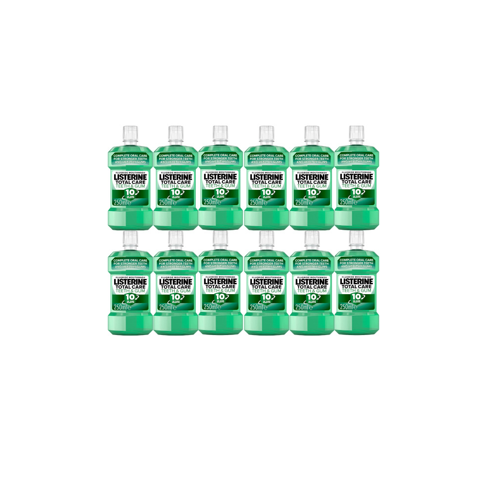 Listerine Teeth & Gum Defence Mouthwash 250ml (Pack of 12)