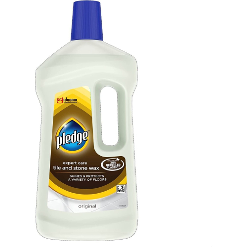 Pledge Floor Cleaner, Expert Care Tile & Stone Wax (white bottle