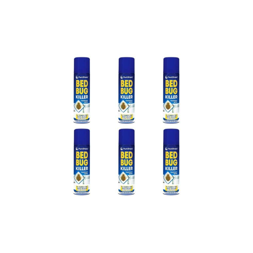 PetShield Bed Bug Killer Treatment Spray 200ML (Pack of 6)