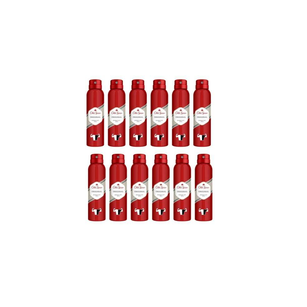 Old Spice Original Bodyspray, 150ml (Pack of 12)