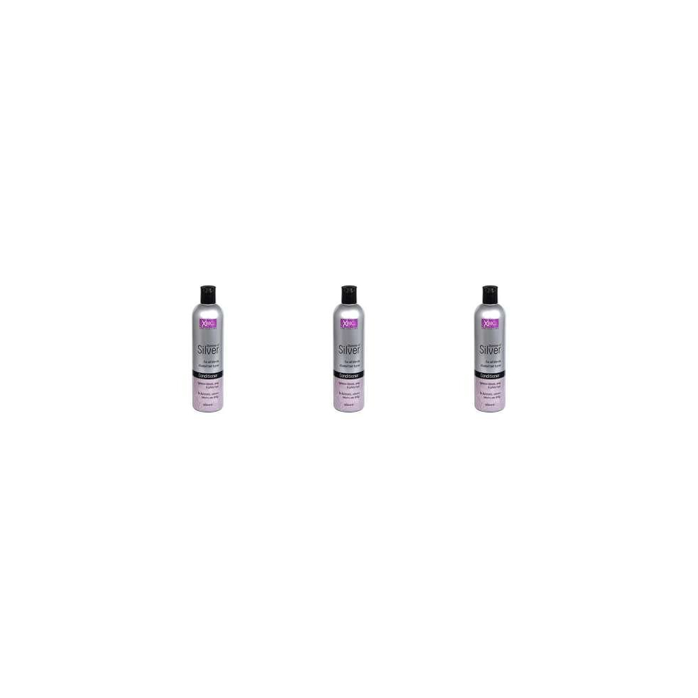 Xpel Xhc Hair Care Shimmer Of Conditioner 400Ml (Pack Of 3) Silver