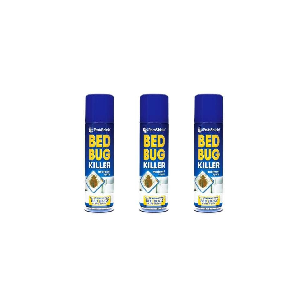 PetShield Bed Bug Killer Treatment Spray 200ML (Pack of 3)