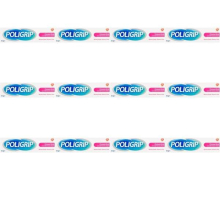 Poligrip Flavour Free Denture Fixative Cream Polygrip Essential 40g (Pack of 12)