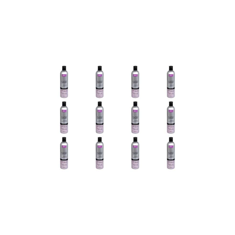 Xpel Silver Xhc Hair Care Shimmer Of Conditioner 400Ml (Pack Of 12)