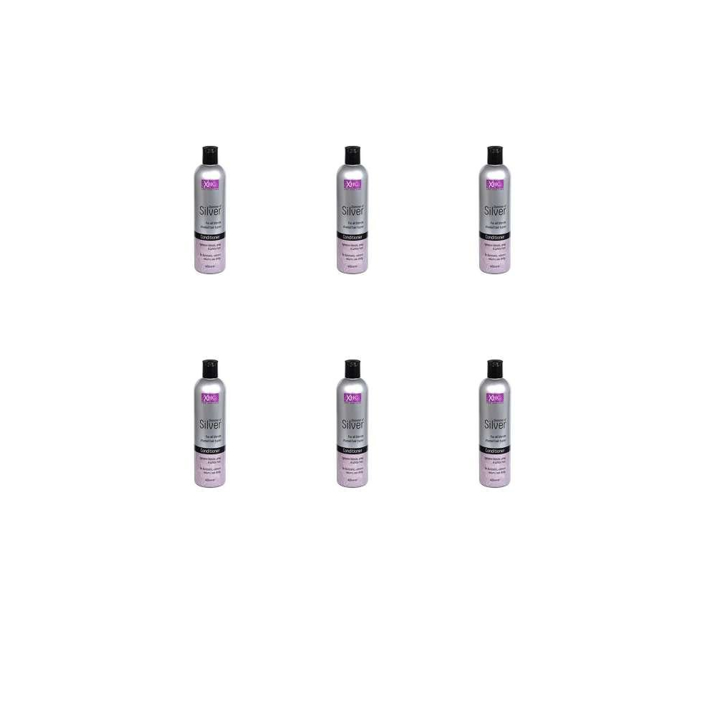 Xpel Xhc Hair Care Shimmer Of Conditioner 400Ml (Pack Of 6) Silver