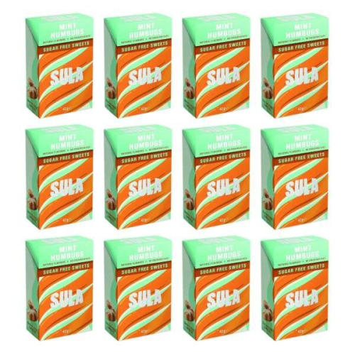 SULA Mint Humbug 42g - Sugar-Free Mint Candy