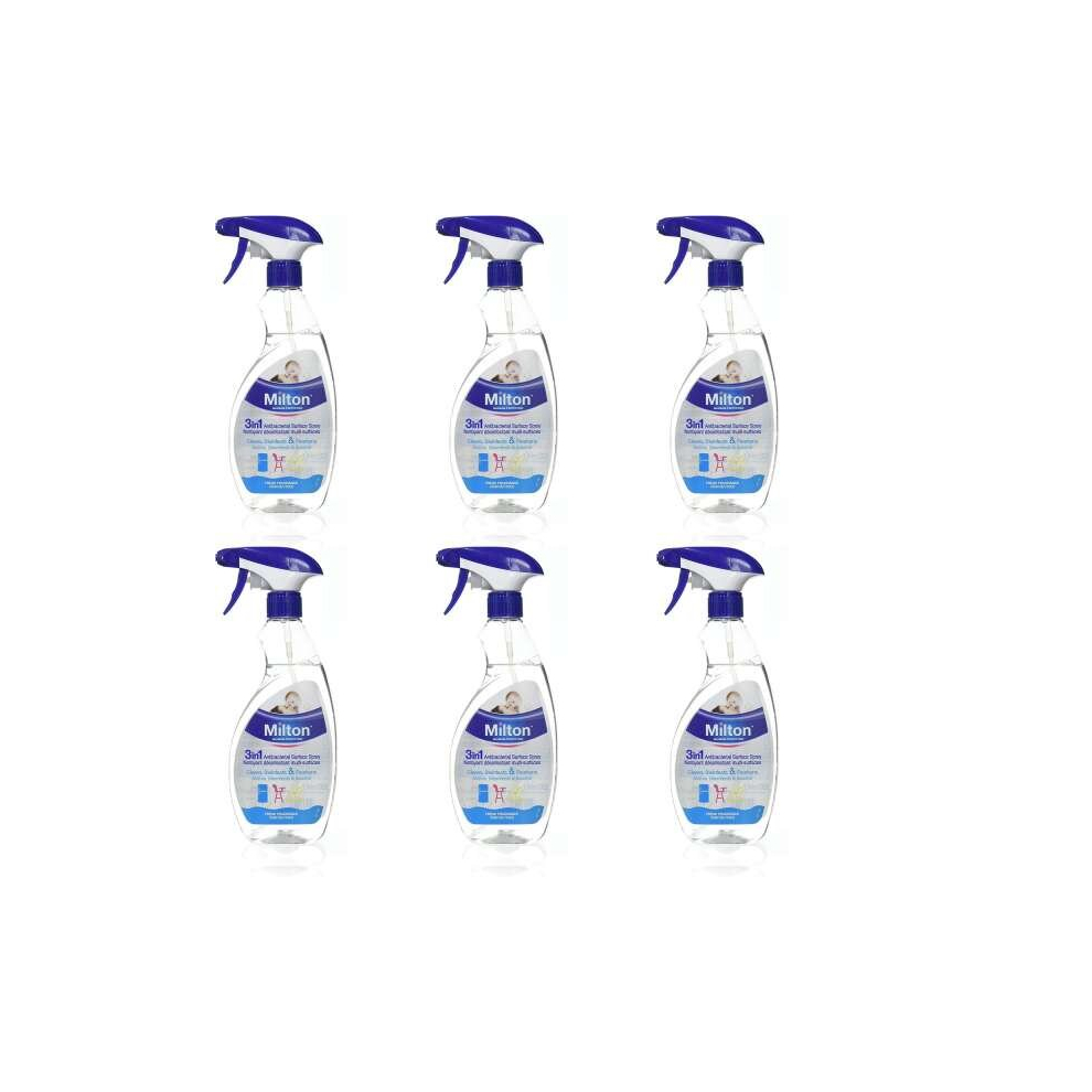 Milton Antibacterial Surface Spray (500Ml) (Pack Of 6) 500Ml