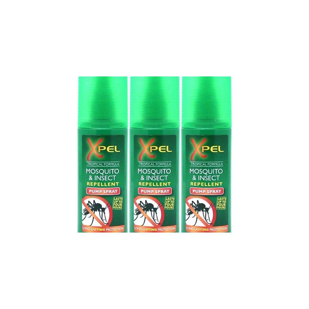 Xpel Mosquito and Insect Repellent Pump Spray 70ml (Pack of 3)