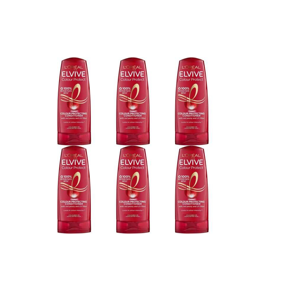 Loreal Elvive Colour Protect Conditioner 250ml (Pack of 6)