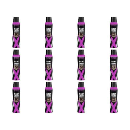 Right Guard Right Guard Xtreme Invisible WOMEN Anti-Perspirant Deodorant Spray 150 ml (Pack of 12)
