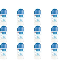 Sanex Dermo Extra Control Roll-On Deodorant, 48h Protection, 50ml (Pack of 12)