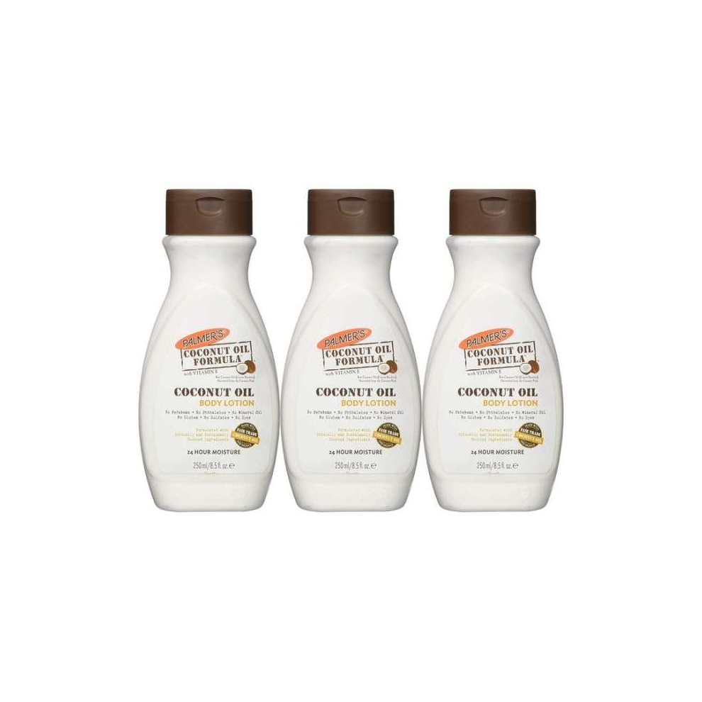 Palmers Coconut Hydrate Body Lotion 250ml (Pack of 3)