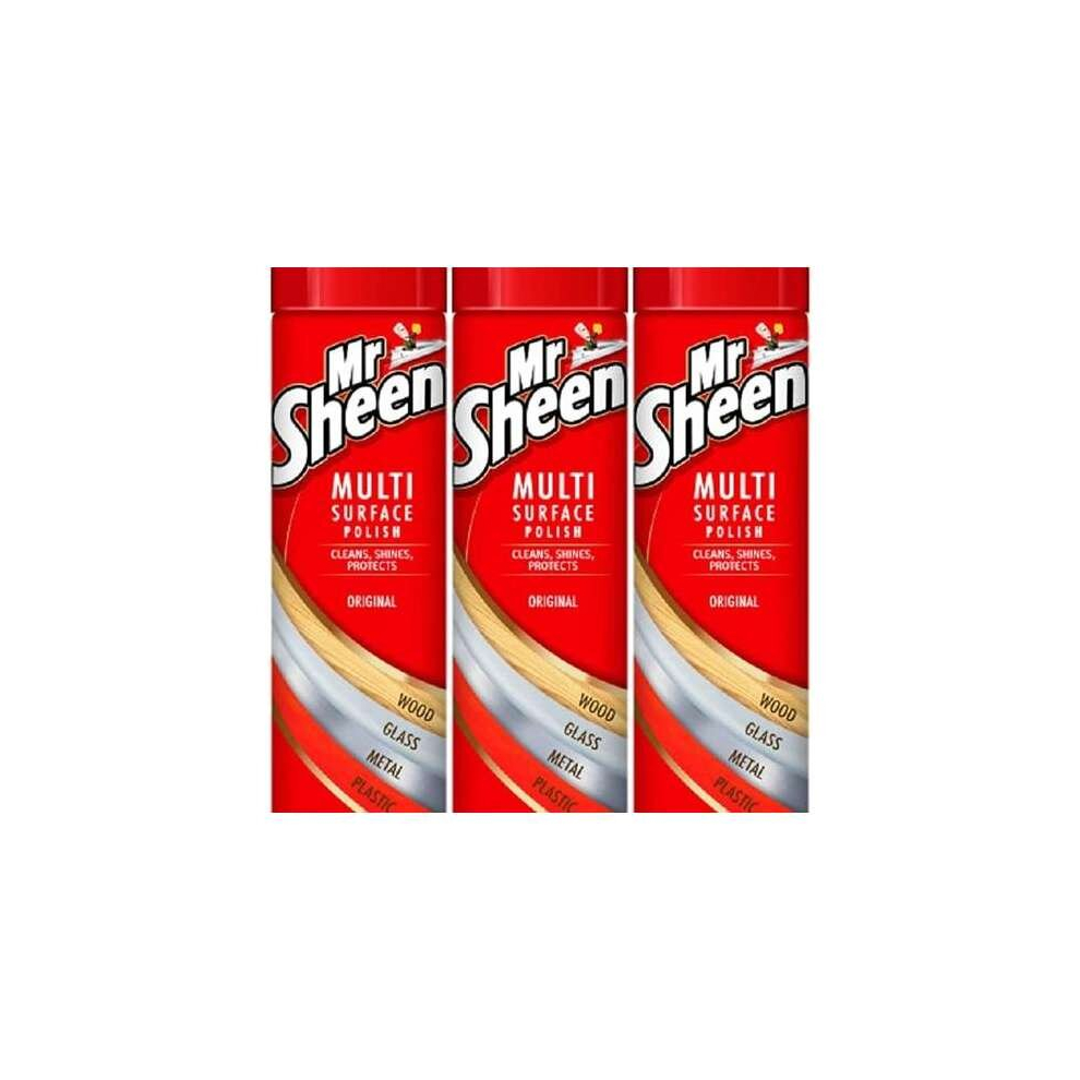 Mr Sheen Multi Surface Polish Original 250ml (Pack of 3)