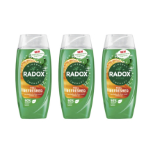 Radox Feel Refreshed 2in1 Shower Gel, 225ml (Pack of 3)