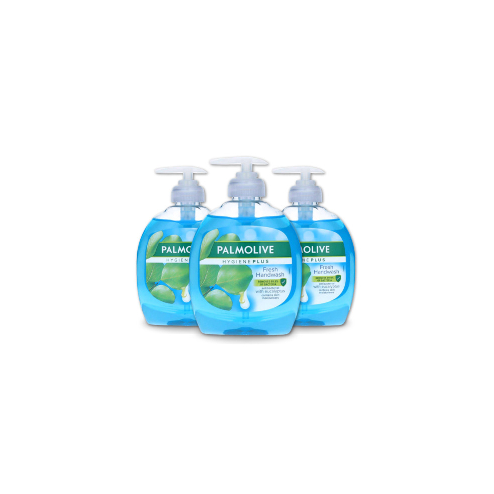 Palmolive Hygiene Plus Fresh Liquid Handwash with Eucalyptus, 300 ml (Pack of 3)