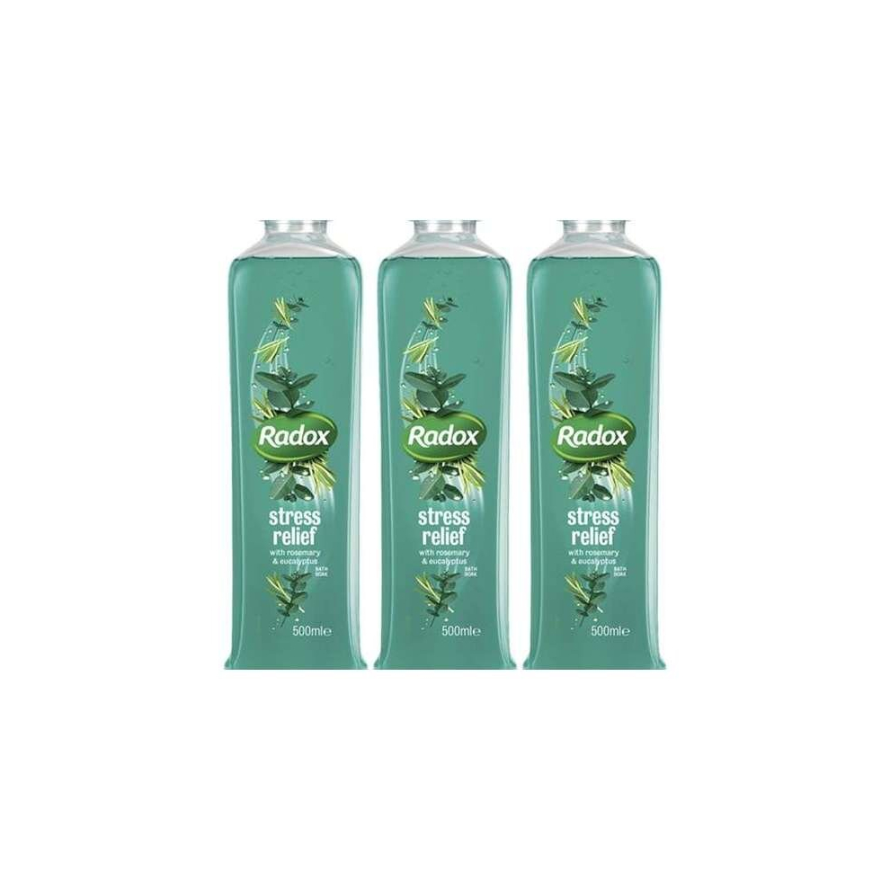 Radox Herbal Bath Stress Relief - 500 ml (Pack of 3)