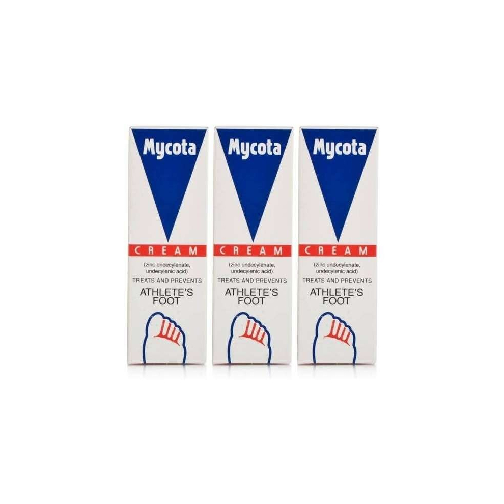 Mycota Athletes Foot Cream 25g (Pack of 3)